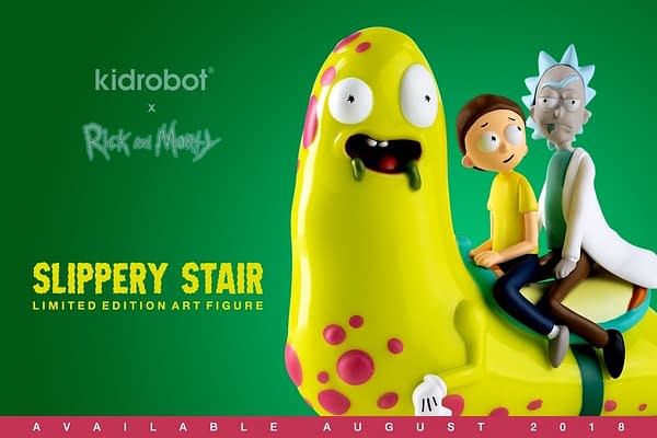 Kid Robot Rick and Morty Slippery Stair Figure 1
