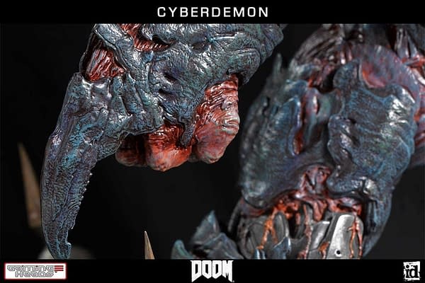 DOOM's Cyberdemon Gets Three Statues From Gamer Heads in 2019