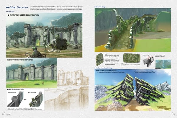 Dark Horse Comics Reveals Images from New Breath of the Wild Book