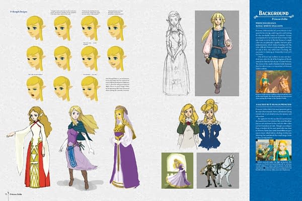 Dark Horse Comics Reveals Images from New Breath of the Wild Book