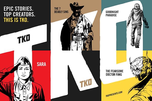 New Comic Publisher TKO Launches With Big Name Creators and Revolutionary Ambitions