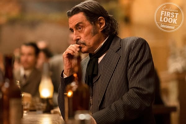 Ain't They A Pair: Images of Bullock, Swearengen from 'Deadwood' Movie