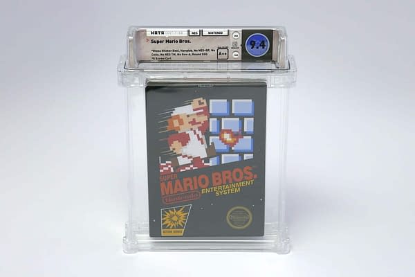 A Sealed Copy of Super Mario Bros. Sells For Over $100k