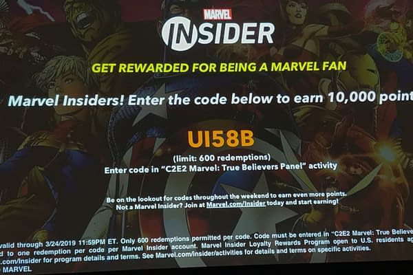 The Marvel Insider Code From the True Believers Panel at C2E2