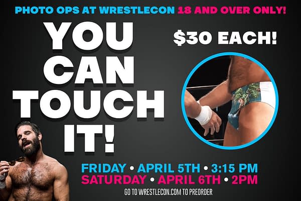 You Can Touch Joey Ryan's Famous Wrestling Penis for 30 Bucks at WrestleCon