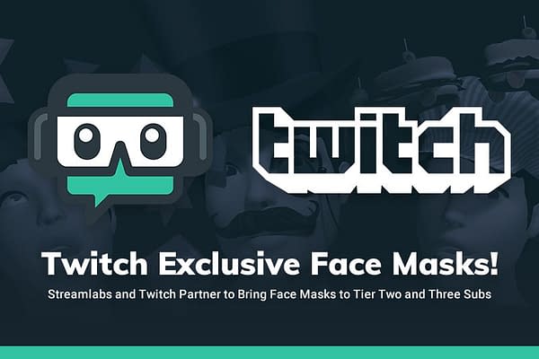 Twitch and Streamlabs Partner Up For Exclusive Sub Face Masks