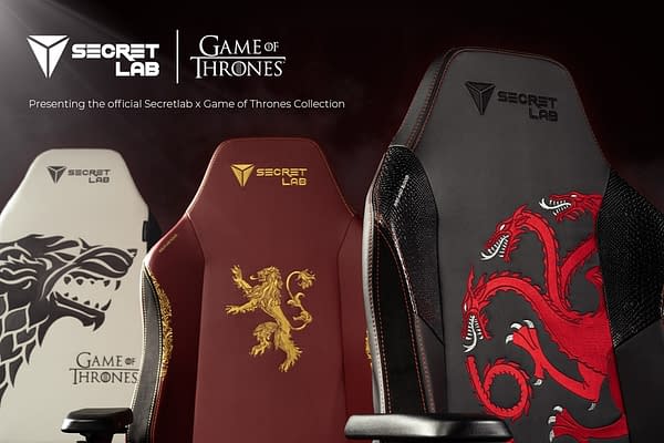 Secretlab Reveals a New Set of Game Of Thrones Gaming Chairs