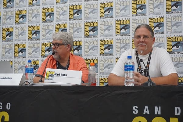 Mark Ditko, Scott Dunbier, IDW Artist's Editions & More Panel SDCC 2019