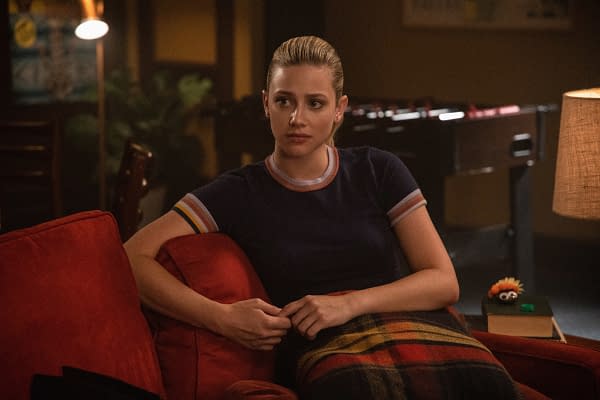 Riverdale -- "Chapter Sixty-One: Halloween" -- Image Number: RVD404b_0484.jpg -- Pictured: Lili Reinhart as Betty -- Photo: Jack Rowand/The CW -- © 2019 The CW Network, LLC. All Rights Reserved.