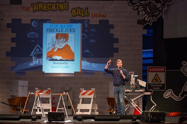 Jeff Kinney Taking Diary of a Wimpy Kid #14: Wrecking Ball On Tour