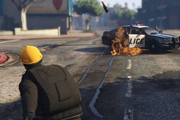 "Grand Theft Auto V" Is Being Taken Over By Hong Kong Protesters