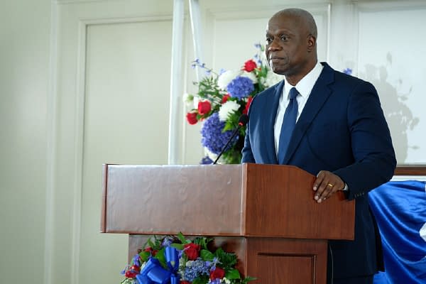 BROOKLYN NINE-NINE -- "Ding Dong" Episode 707 -- Pictured: Andre Braugher as Raymond Holt -- (Photo by: John P. Fleenor/NBC)