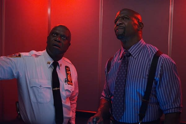 Andre Braugher and Terry Crews star in Brooklyn Nine-Nine, courtesy of NBC.