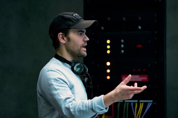 Paul Wesley directs this week's episode of Batwoman, courtesy of The CW.