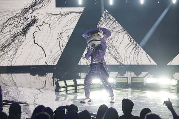 The Frog on The Masked Singer, courtesy of FOX.