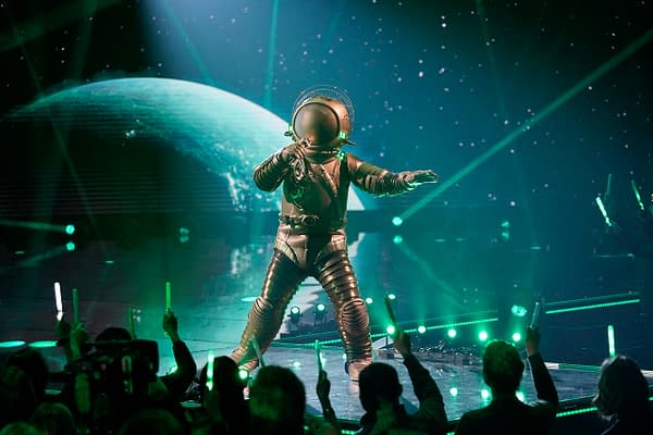 The Astronaut on The Masked Singer, courtesy of FOX.
