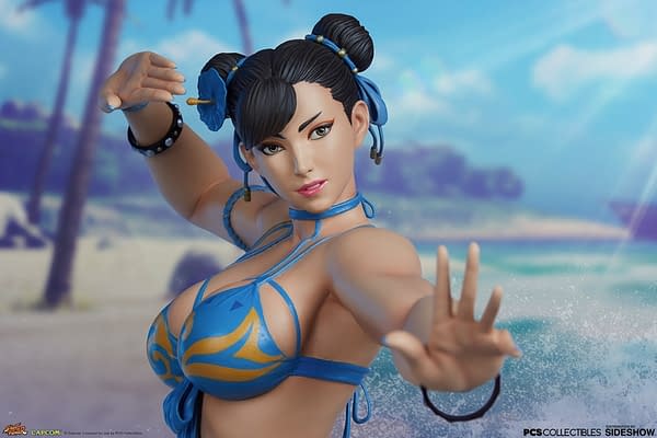 Street Fighter Chun-Li Season Pass Statue from PCS Collectibles.