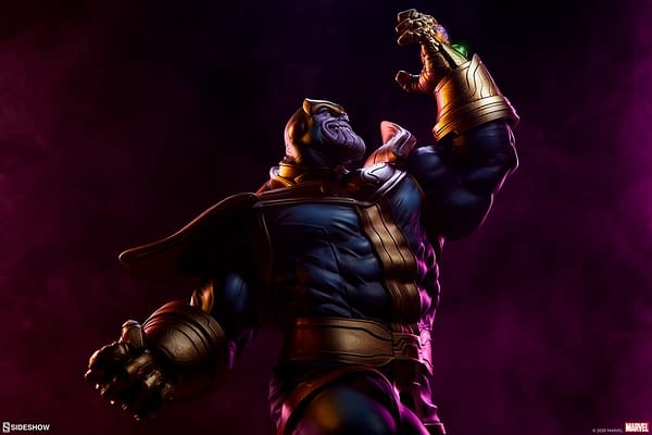 Marvel Thanos Sideshow Collectibles Statue