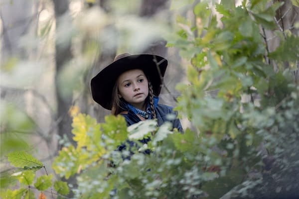 Cailey Fleming as Judith Grimes star in The Walking Dead Season 10, Episode 15 "The Tower"