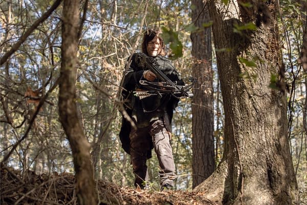 Norman Reedus as Daryl Dixon in The Walking Dead Season 10, Episode 15 "The Tower"