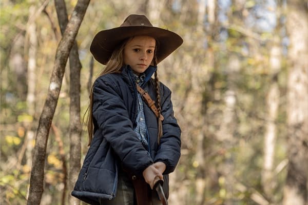 Cailey Fleming as Judith Grimes on The Walking Dead Season 10, Episode 15 "The Tower"