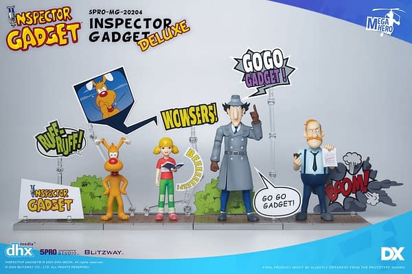 Inspector Gadget Cartoon Returns with New Figures from Blitzway