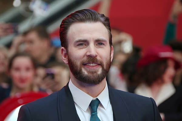 Chris Evans attends the European film premiere of 'Captain America: Civil War' at Vue Westfield on April 26, 2016 in London, England. Editorial credit: BAKOUNINE / Shutterstock.com
