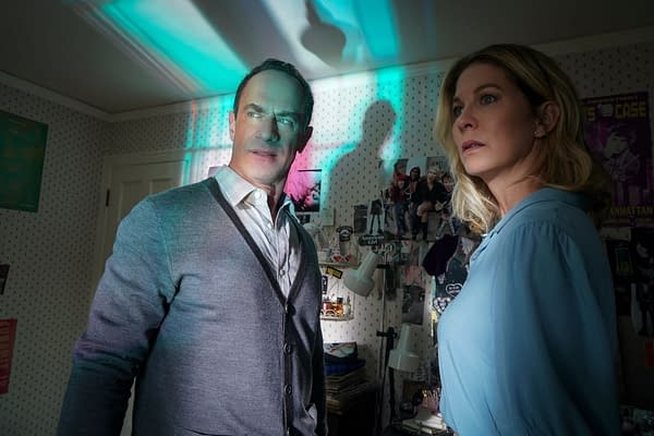 Jenna Elfman and Chris Meloni in The Twilight Zone, courtesy of CBS All Access.