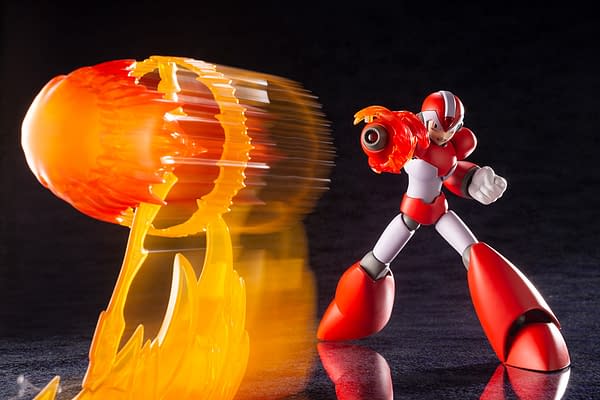 Mega Man Levels Up With Rising Fire from Kotobukiya