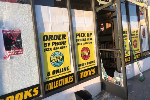 Comic Stores Hit By Looting Across the USA.