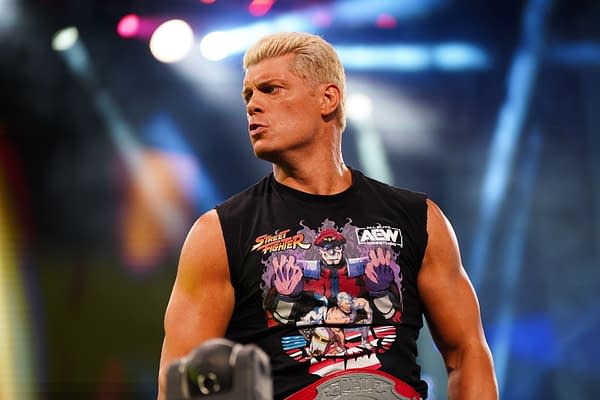 Don't pout, Cody. AEW Dynamite beat NXT in the ratings last night. [Credit: AEW]