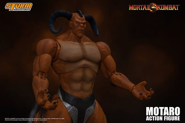 Mortal Kombat 3 Motaro Enters the Arena with Storm Collectibles