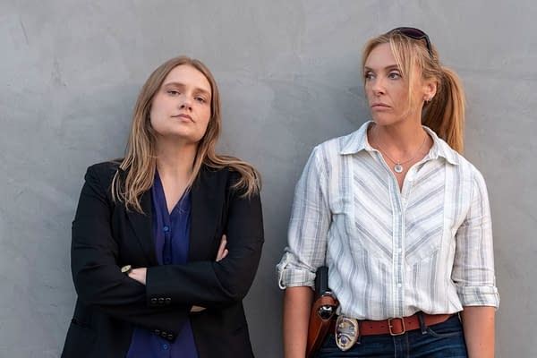Merritt Wever and Toni Collette from Unbelievable (Image: Netflix)