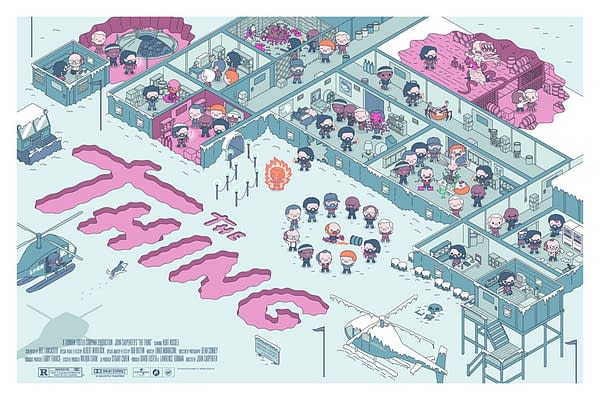 Mondo The Thing Poster By 100% Soft Drops Tomorrow