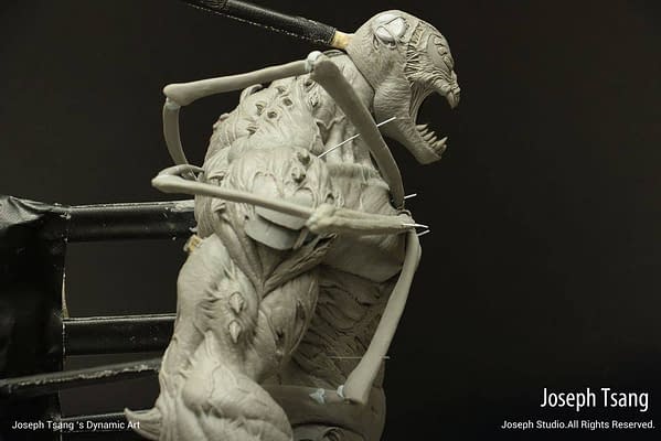 Hot Toys Shows Behind the Scenes of the New Venomized Iron Man