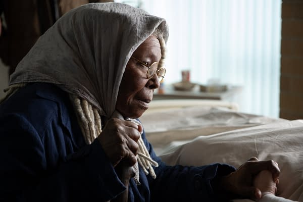 Pictured: Whoopi Goldberg as Mother Abigail of the the CBS All Access series THE STAND. Photo Cr: Robert Falconer/CBS ©2020 CBS Interactive, Inc. All Rights Reserved.