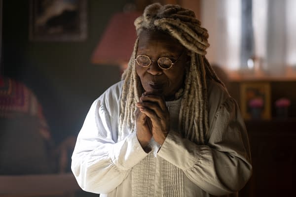 Pictured: Whoopi Goldberg as Mother Abigail of the the CBS All Access series THE STAND. Photo Cr: Robert Falconer/CBS ©2020 CBS Interactive, Inc. All Rights Reserved.