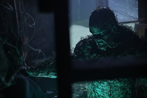 SWP102 -- "Worlds Apart" -- Image Number: SWP102e_0188r -- Pictured: Derek Mears as Swamp Thing -- Photo Credit: Fred Norris/2020 Warner Bros. Entertainment Inc. All Rights Reserved.