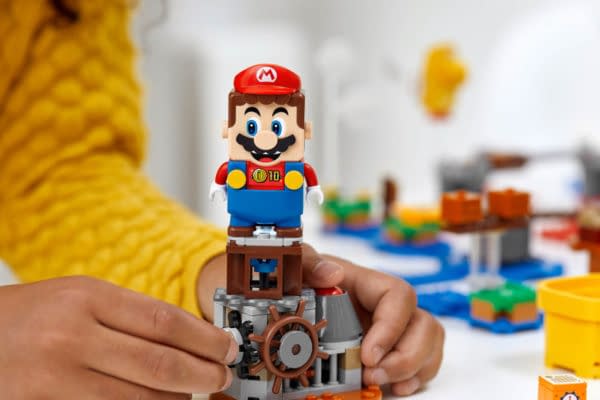 Build Your Own Super Mario Bros. Level with LEGO