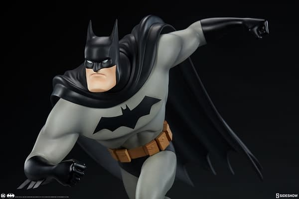 Batman Gets Animated with New Sideshow Collectibles Statue Series