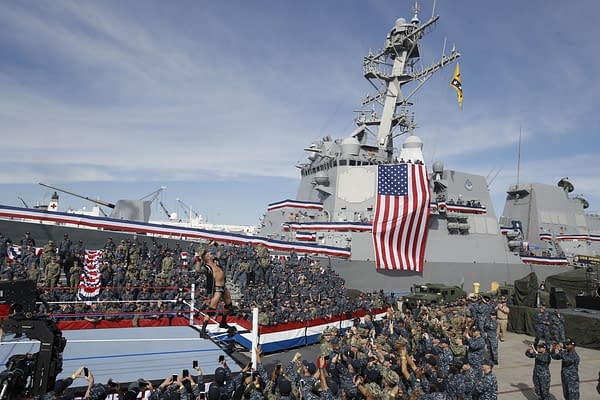 Graphic for WWE Tribute to the Troops [Credit: WWE]