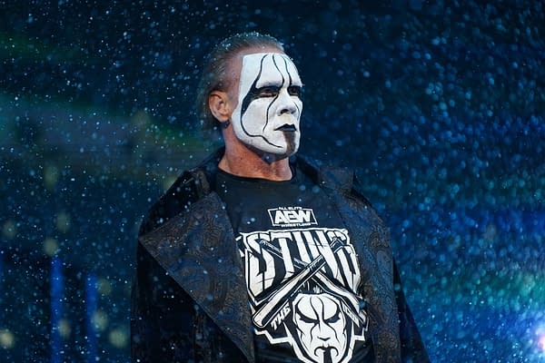 Sting appears in AEW (Credit: All Elite Wrestling)