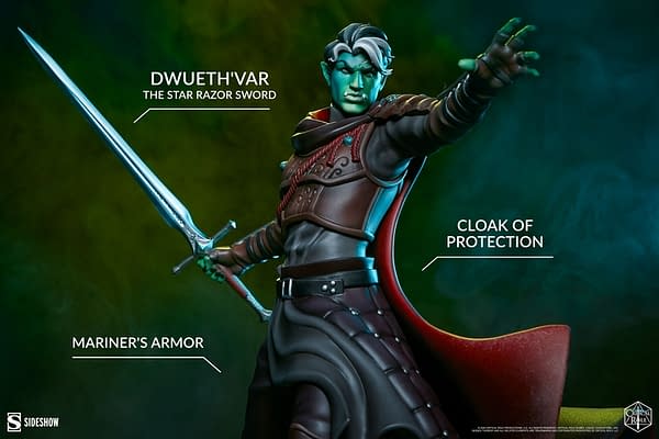 Critical Role Fjord Pledges His Sword to Sideshow Collectibles