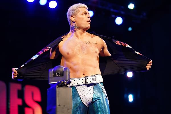 Cody Rhodes appears on AEW Dynamite - Credit: All Elite Wrestling