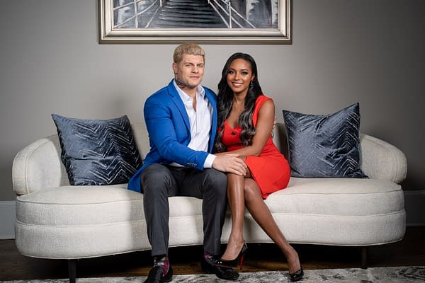 Cody and Brandi Rhodes, stars of the new TNT reality show Rhodes to the Top