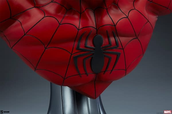 Spider-Man Receives A New Life-Size Bust From Sideshow Collectibles