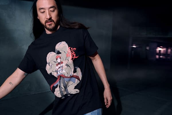 Naruto Shippuden: Steve Aoki and Viz Launch 2nd Apparel Line