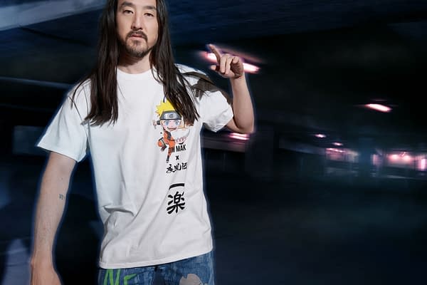 Naruto Shippuden: Steve Aoki and Viz Launch 2nd Apparel Line