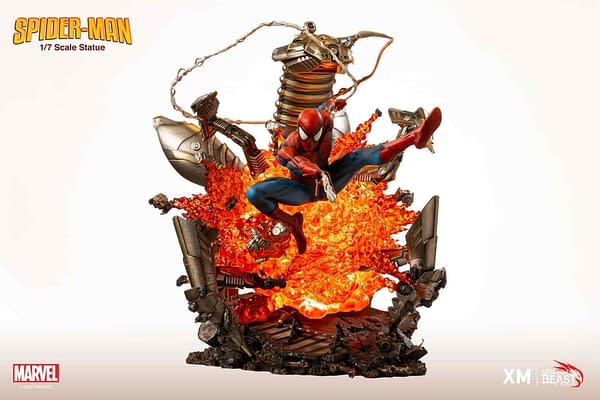 The Amazing Spider-Man Gets Explosive New XM Studios Statue