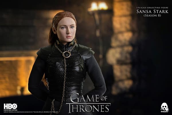 Game of Thrones Sansa Stark Receives Season 8 Figure From threezero